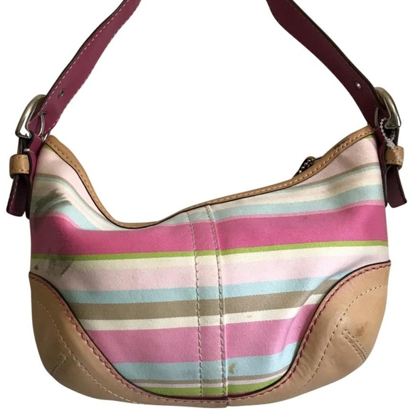Coach Handbags - Coach Multi Color Shoulder Bag